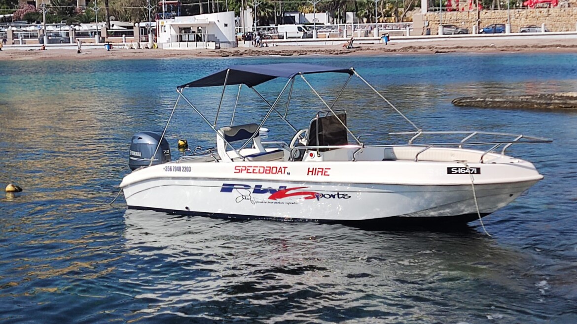 Marino 5.0 m, 85 hp Speedboat- max 4 person